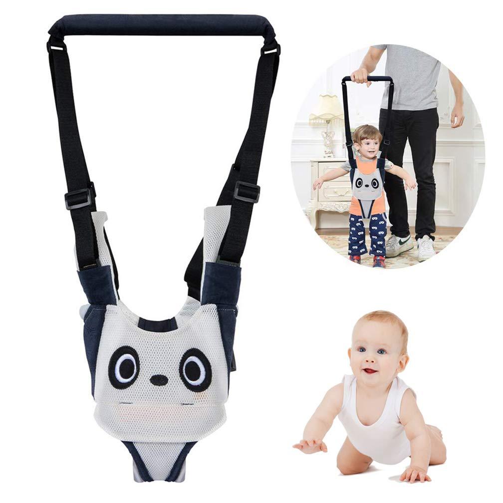 XEMZ Baby Walking Harness for Kids, Adjustable Handheld Baby Walker Safety Stand and Walk Baby Walking Helper, Pulling and Lifting Dual Use Infant Toddler Walking Assistant, for 6+ Months Baby (White)