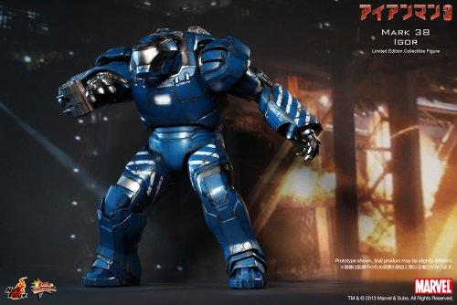 Hot Toys Hot Toys Iron Man 3 1:6 Movie Masterpiece Action Figure Iron Man Mark 38 Igor