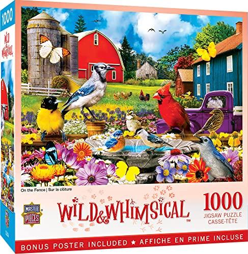 Masterpieces Baby Fanatic MasterPieces 1000 Piece Jigsaw Puzzle for Adults, Family, Or Kids - On The Fence - 19.25\"x26.75\"