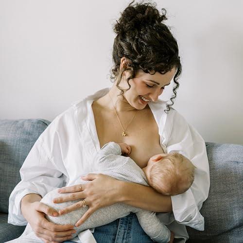 Dr. Brown\'s Dr. Brown's 100% Silicone One-Piece Breast Pump,Hands-Free Breast Milk Collector with Anti-Colic Options+ Baby Bottle (4 oz/120 mL),Level 1 Nipple,Travel Lid and Travel Bag