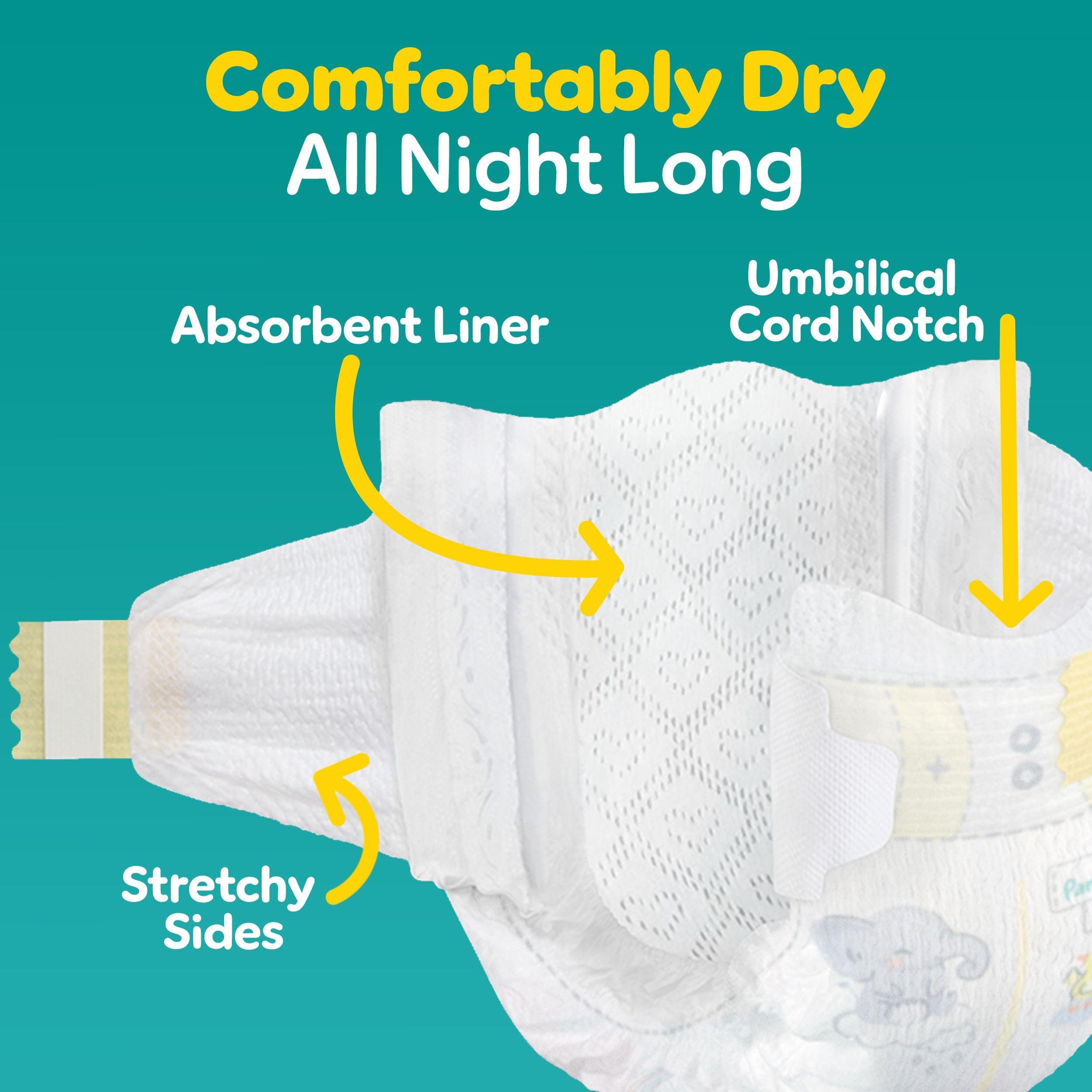 Pampers Pampers Baby Diapers - Swaddlers - Size 0, 140 Count, Ultra Absorbent Disposable Newborn Diaper