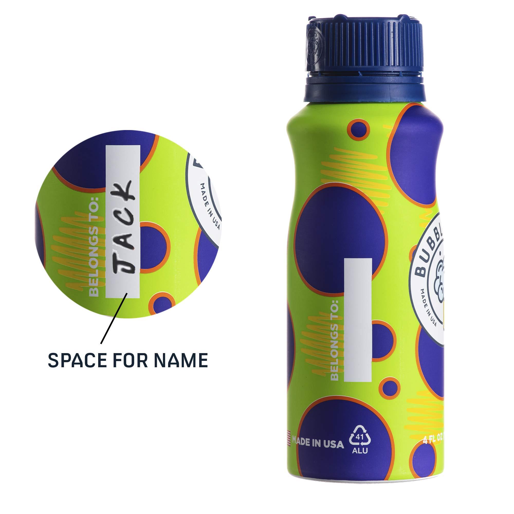 Bubble Tree Sustainable Bubble Tree Original Refillable Bubble System Aluminum Bottles (2 Pack of Bubble Solution Made in The USA)