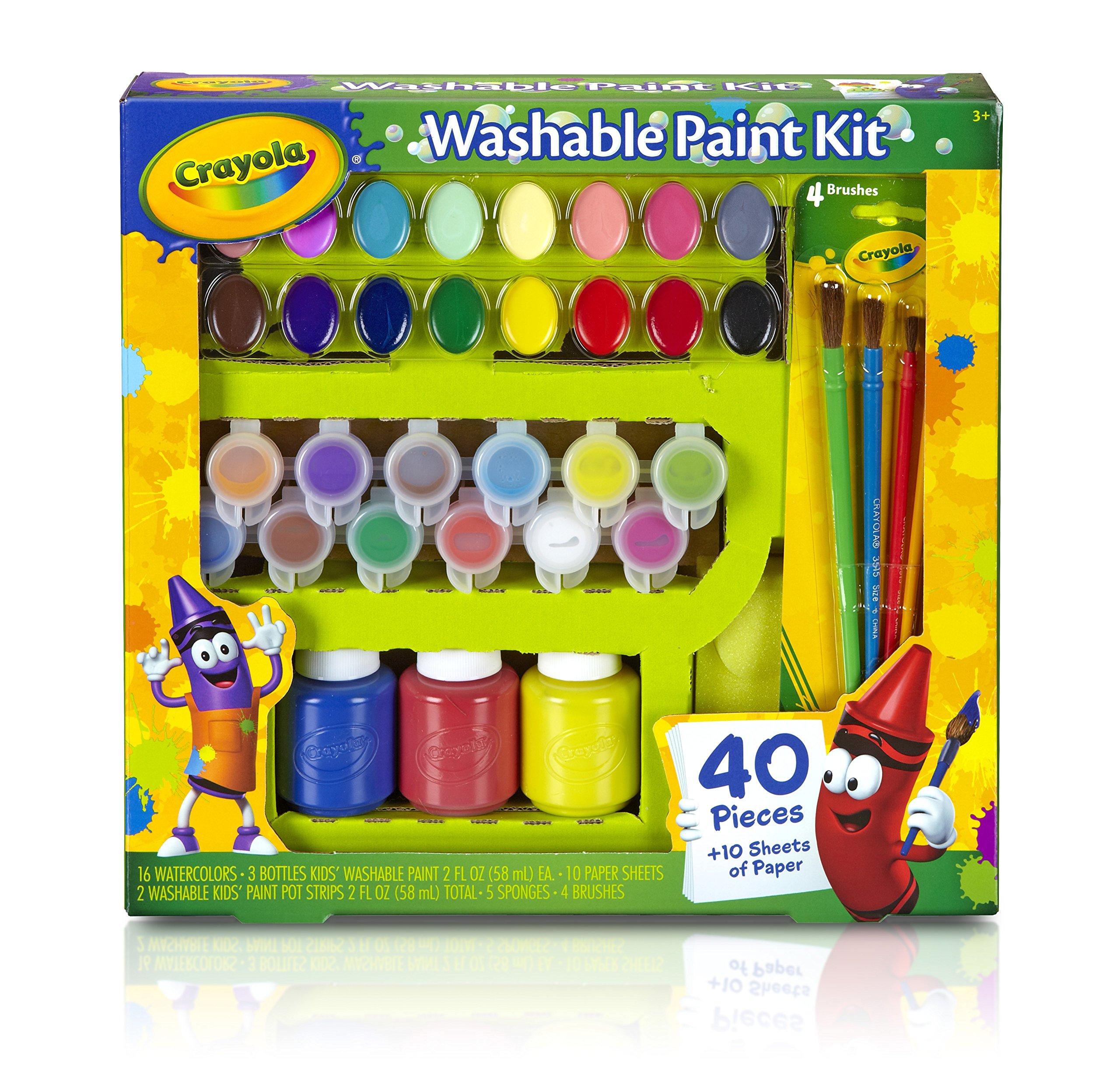 Crayola Crayola Washable Lids Paint Kit