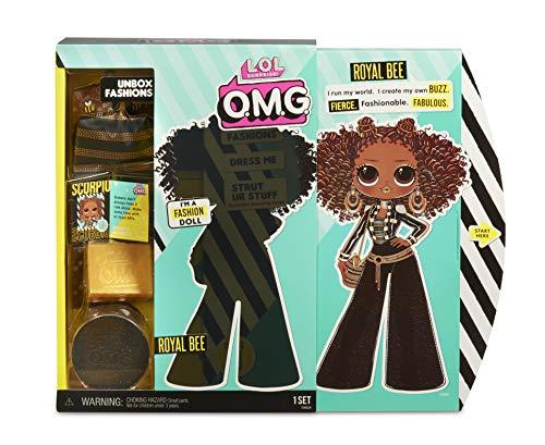 L.O.L. Surprise! L.O.L. Surprise! O.M.G. Royal Bee Fashion Doll with 20 Surprises