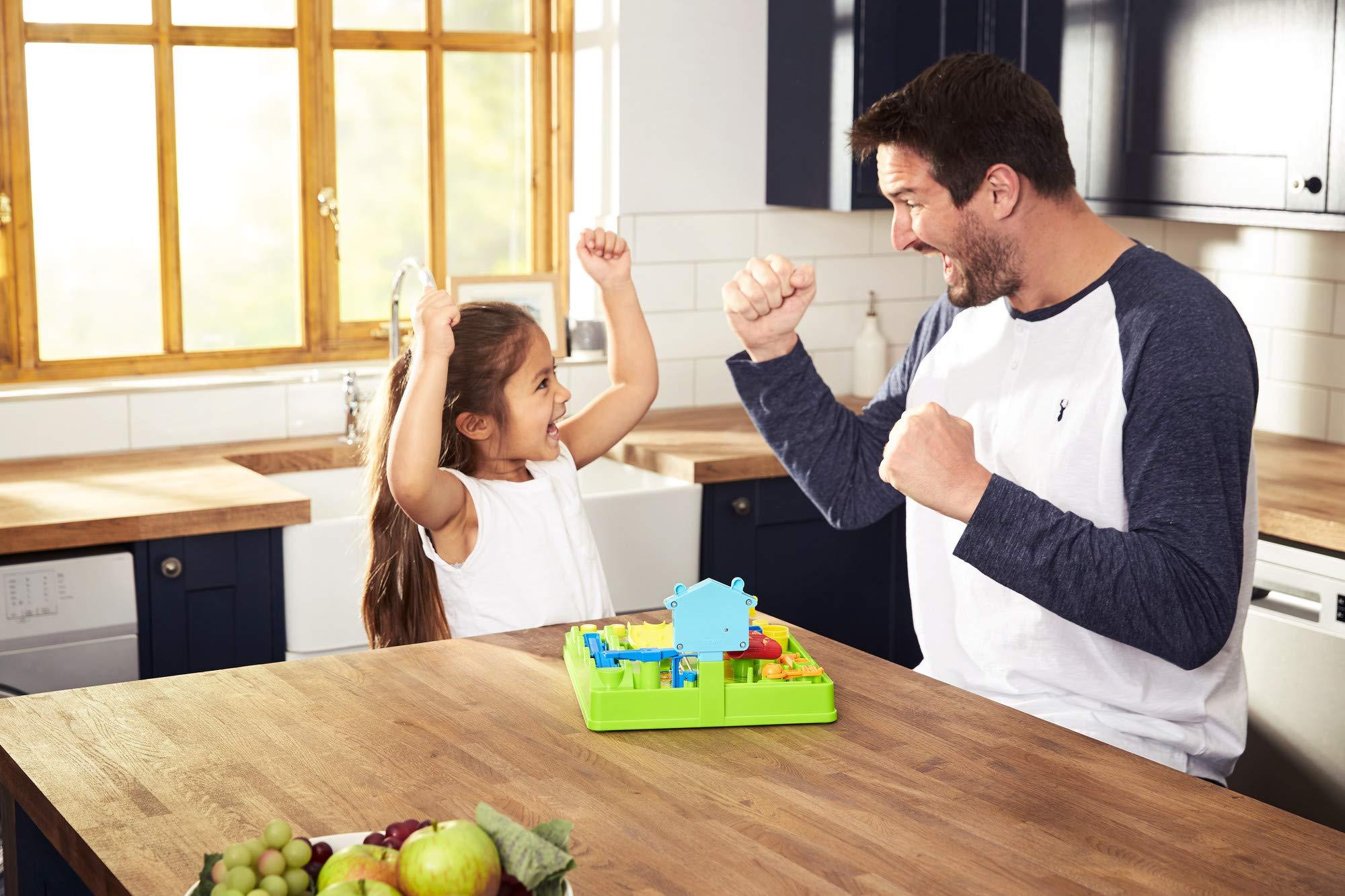 TOMY Screwball Scramble Kids Board Game- Timed Marble Run Obstacle Course Kids Games - Holiday Toys and Christmas Games - Toddler Christmas Gifts Ages 5 Years and Up