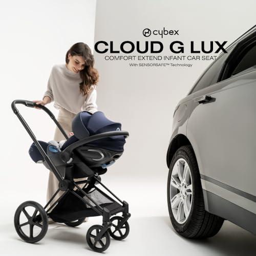 Cybex Cybex Cloud G Comfort Extend Infant Car Seat with Anti-Rebound Base, Linear Side Impact Protection, Latch Install, Ergonomic Full Recline, Extended Leg Rest
