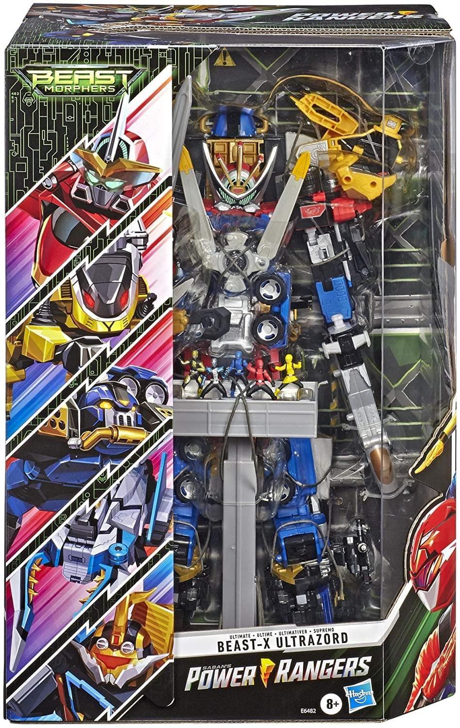 Power Rangers Power Rangers Beast Morphers Beast-X Ultrazord Ultimate Collection Includes All 5 Converting Zord Action Figures [Amazon Exclusive] - Amazon Exclusive