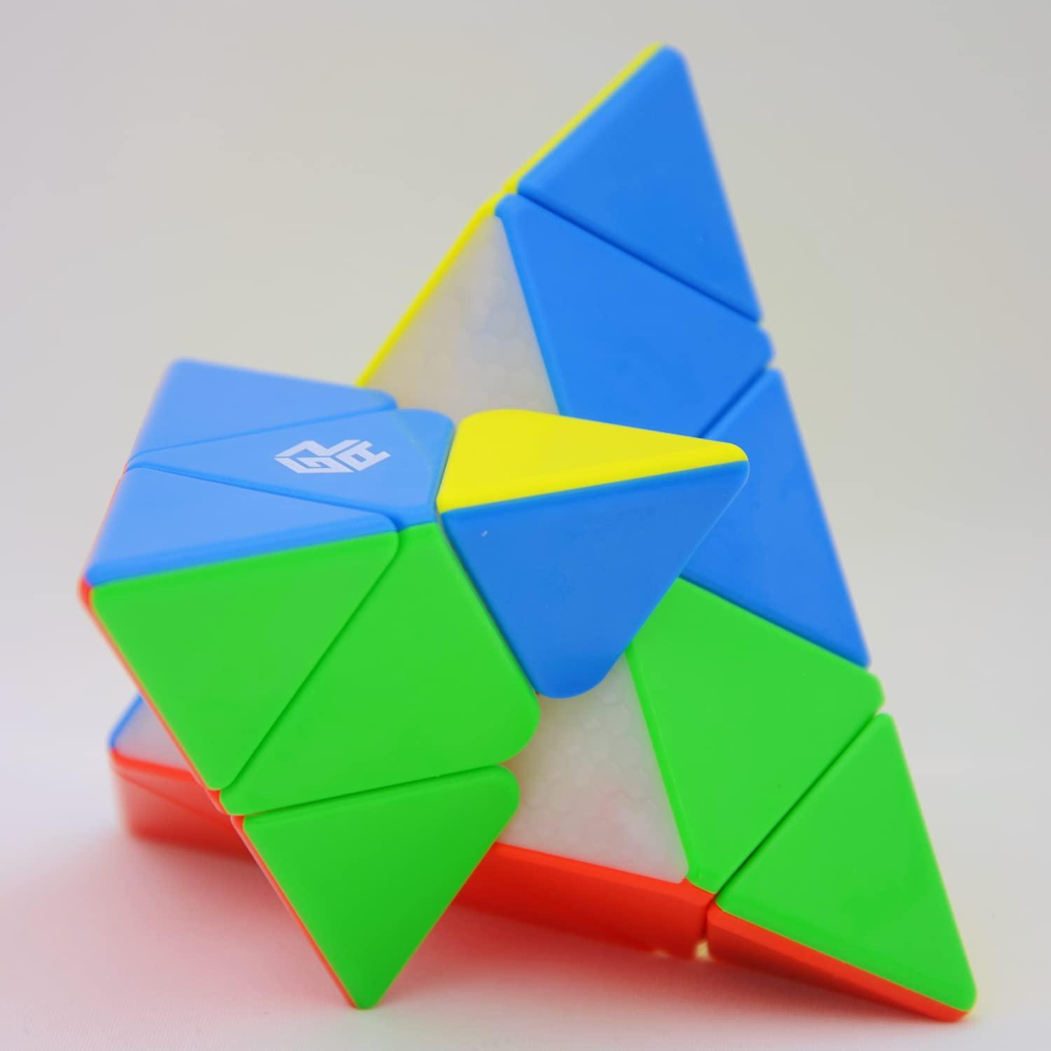 Bukefuno Bukefuno GAN Pyraminx M Magnetic 3x3 Cube Speed Pyramid 36 3x3x3 Cube Magnets stickerless Standard