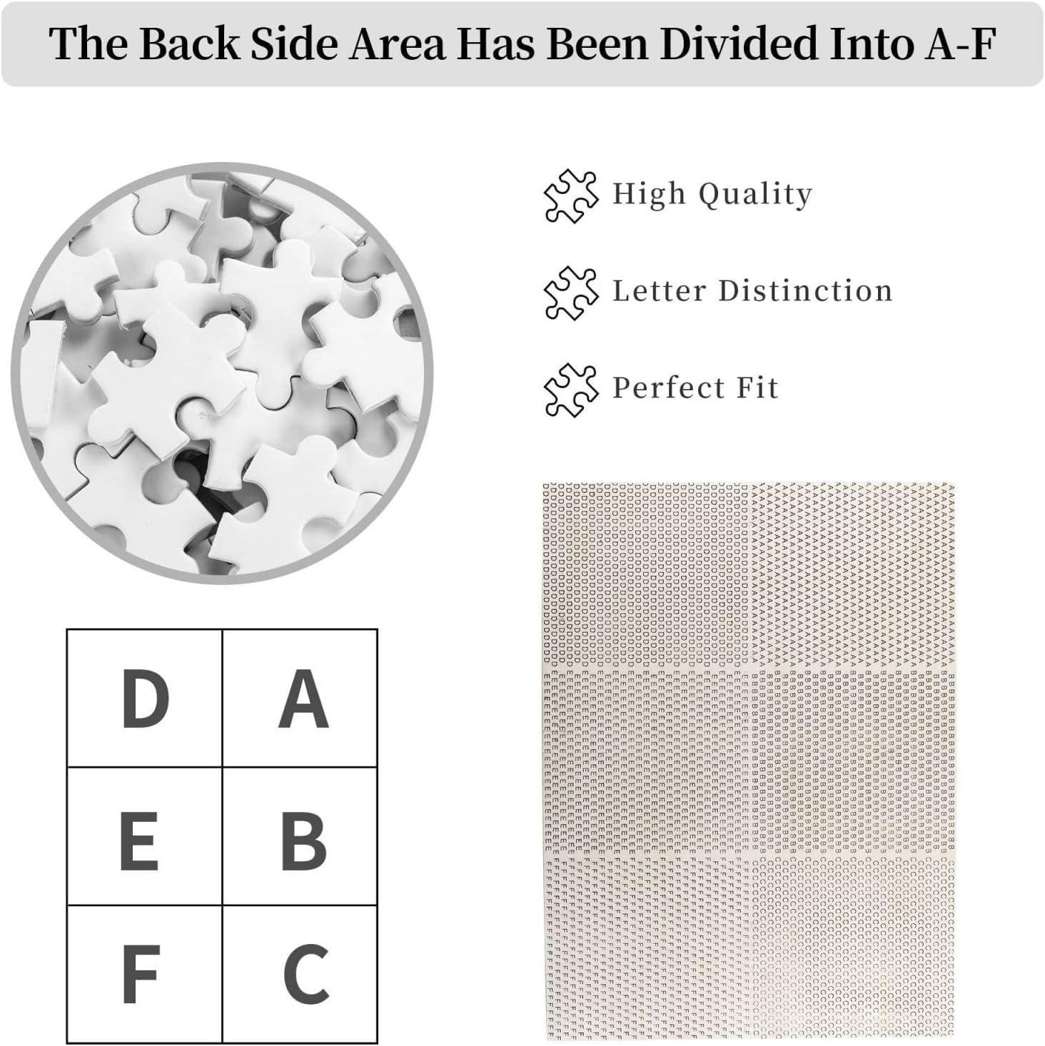 LCPKUTTR LCPKUTTR Photo Puzzle, Custom for Pet Puzzle,500 Piece Personalized Jigsaw Puzzle from Photos, Customize Your Own Puzzle for Kids, Wedding, Graduation BD-10402(Size:500pcs)