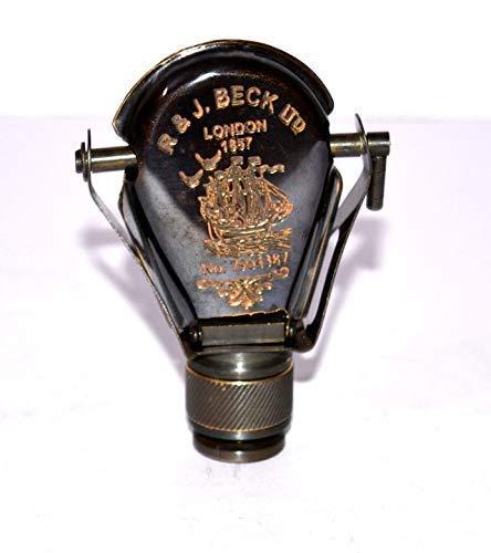 Vimal Nautical Antique Vintage Brass Monocular Binocular Telescope Nautical Pirate Spyglass Handmade/Size 4inch/Monocular Telescope/Material Brass/Antique Finish/Collectible Gift Item