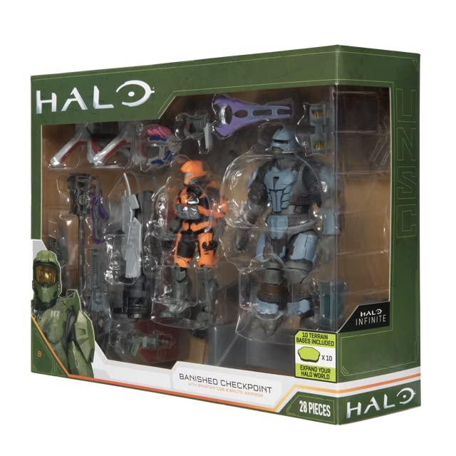 HALO HALO 3.75" 2 Figure Deluxe Mission Pack - Mission: Penance with Elite Warlord and Jackal Freebooter