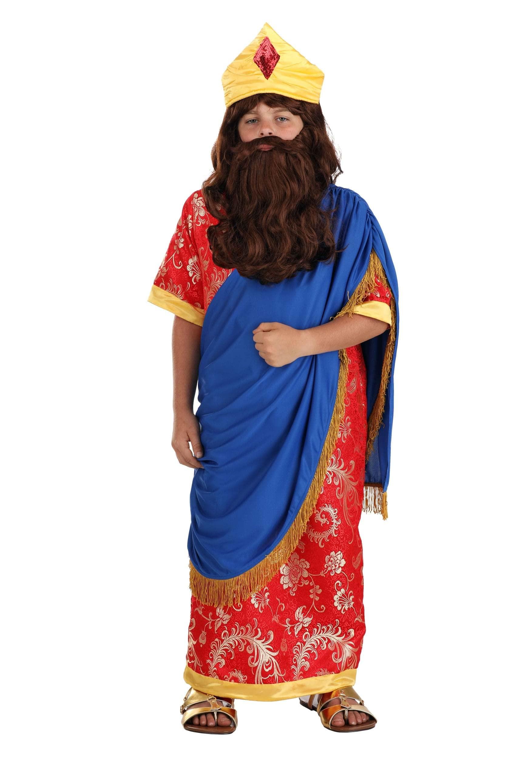 Fun Costumes Fun Costumes Haman Purim Costume for Kids | Children\'s Purim Outfit, Jewish Holiday Outfits, Purim Robe & Crown Accessory L