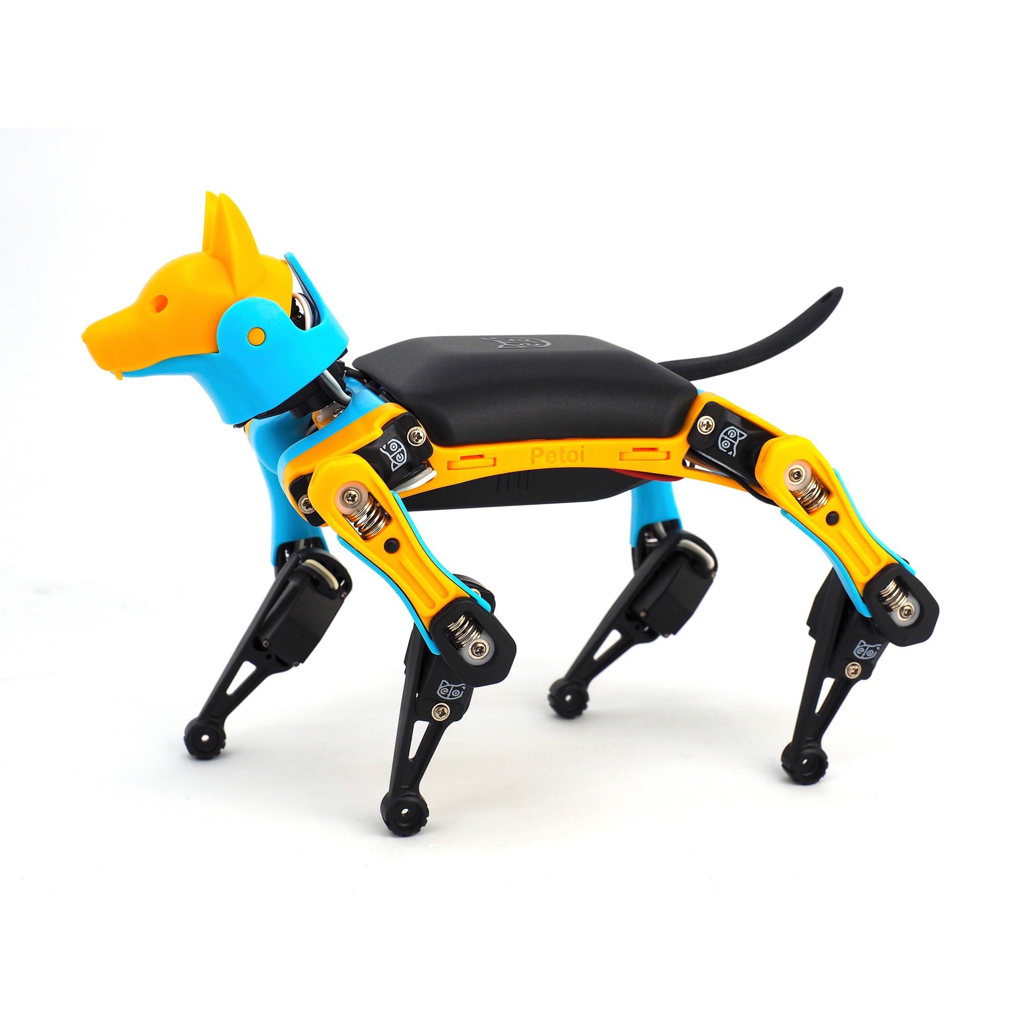 Petoi Petoi Bittle Robot Dog Kit(Construction) | Coding Smart Robot Pet, Quadruped Robot Kit for STEM & Robotics Education | Programmable Open Source, App Control IoT Robot for Engineers, Geeks, & Students