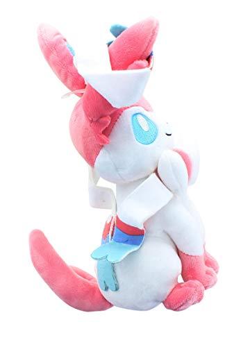 Sanei Sanei PP125 Pokemon All Star Collection Sylveon Plush, Brown/a
