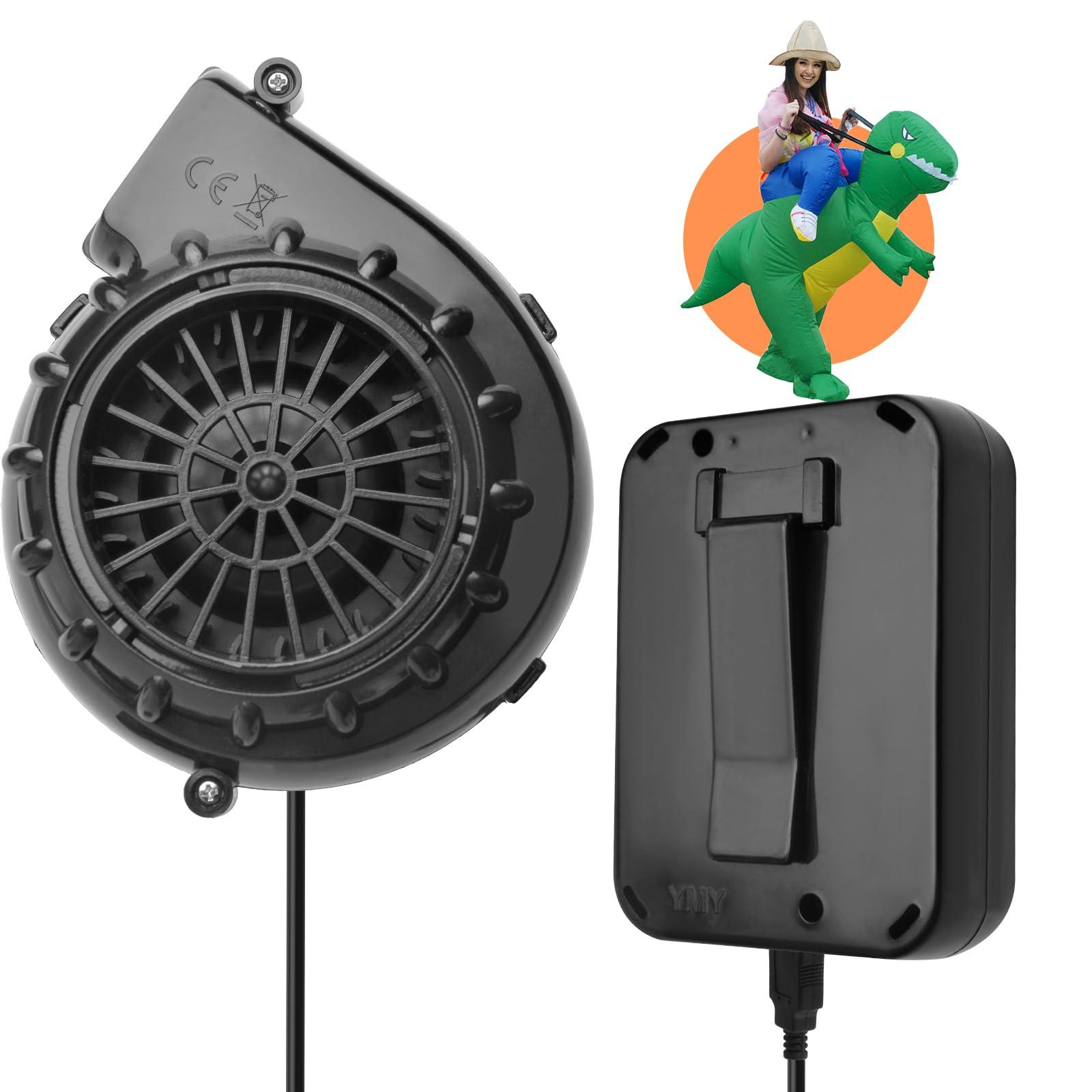 Bzeumk Inflatable Costume Fan Replacement, Dinosaur Pump Mini Blower Fan for Inflatable Costume Blow Up