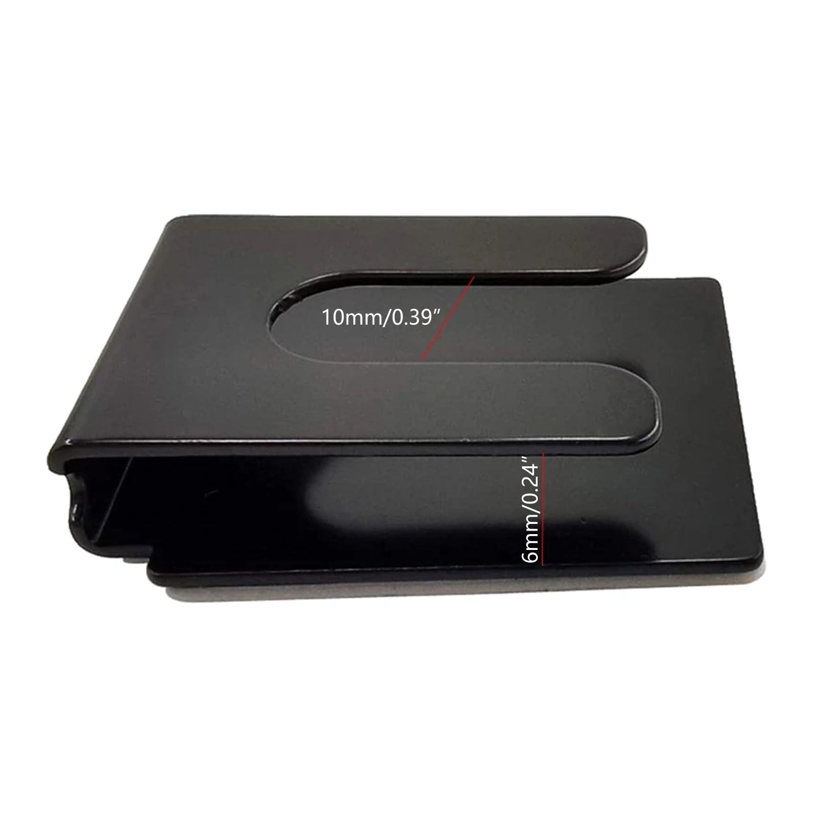 Techinal CB Mic Holder Mobile Radio Microphone Hang-Up Clip for Car Radio Walkie-Talkie Metal Hook Stick to Car Car Mic Holder