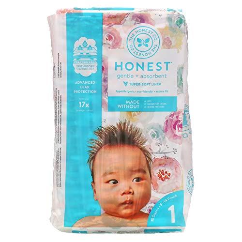 The Honest Company THE HONEST COMPANY Rose Blossom Size 1 Diapers, 35 CT
