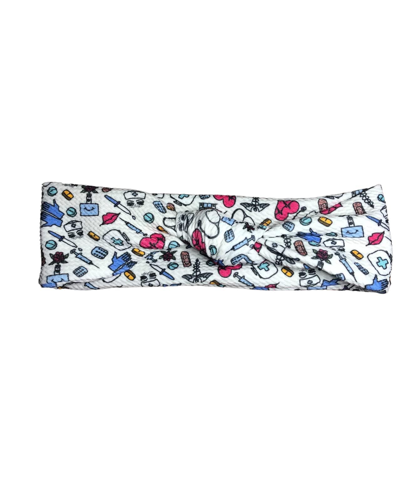 ToysCentral Basics Nursing Headbands for Women, Nurse Headbands with Knot, Knotted Headwrap, Nursing Gifts for New Nurses, Nursing Gifts for Coworkers, Nursing Graduation Gifts