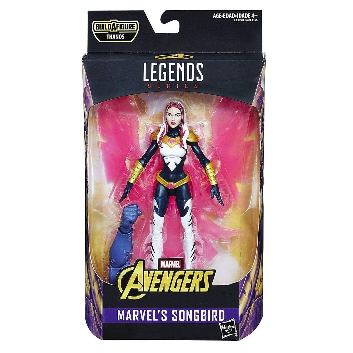 Hasbro Diamond Distributors Marvel Legends Series The Avengers Songbird Action Figure