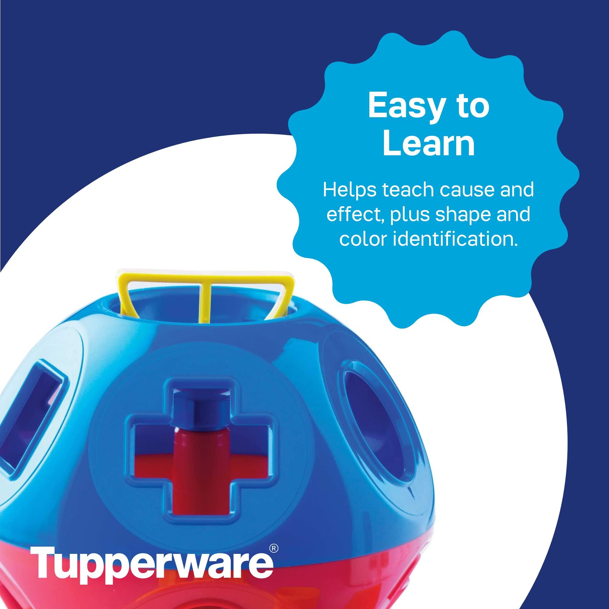 Tupperware Tupperware Brand Shape-O Toy - BPA Free - Shape-O Sorter Toy for Babies & Toddlers Ages 12 Months & Up - Promotes Motor & Problem-Solving Skills
