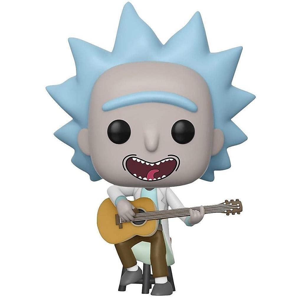 Funko Funko Pop! Vinyl: Rick Sanchez & Morty: Tiny Rick Sanchez with Guitar - Morty, Multi - Collectable Vinyl Figure - Gift Idea - Official Merchandise - Toys for Kids & Adults - TV Fans