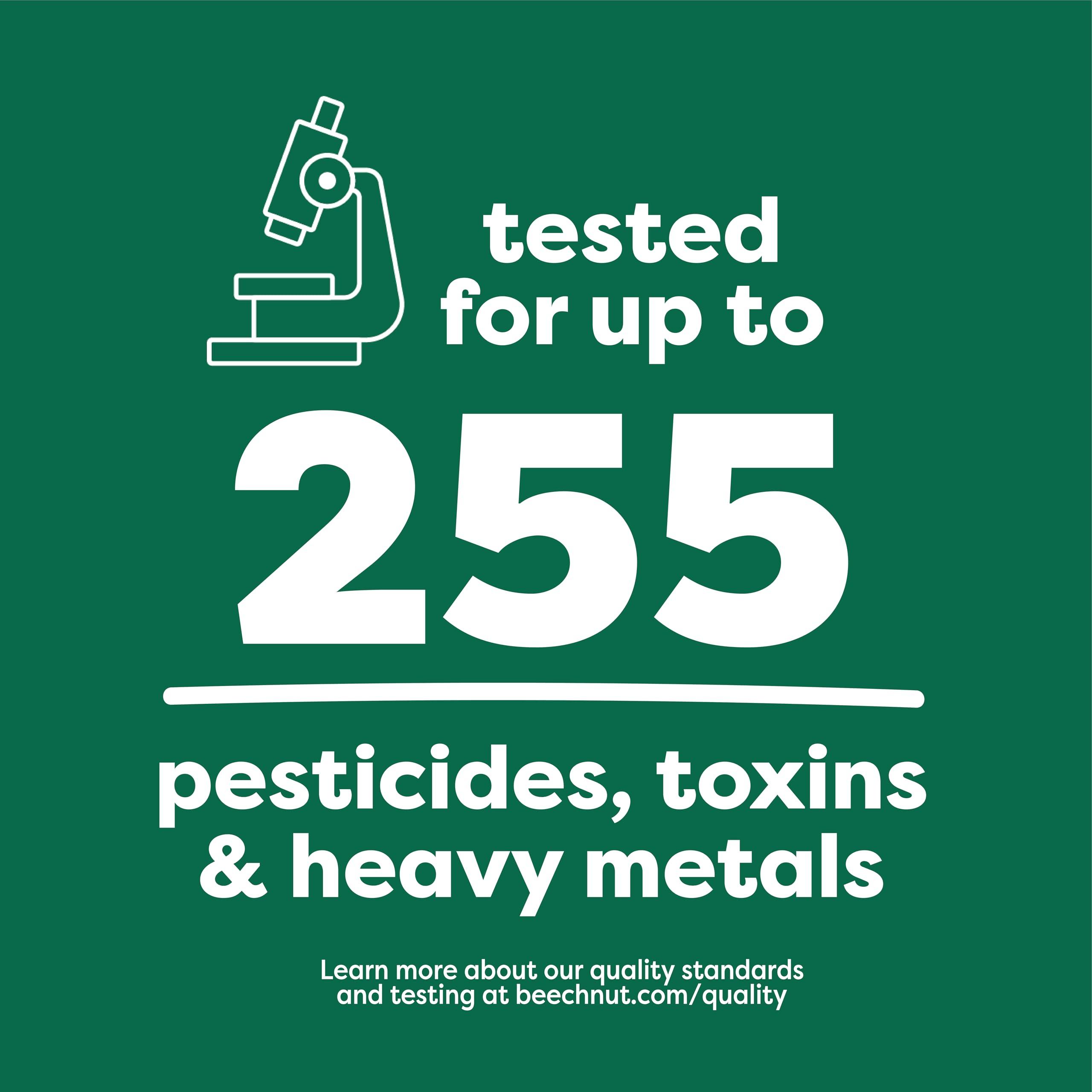 Beech-Nut Beech-Nut Organic Fruit & Yogurt Baby Food Jars with Prebiotics, Organic Banana Berry & Yogurt Puree, Stage 2 Baby Food for Babies 6 Months and Up, Non-GMO, 4oz Glass Jars, 10ct