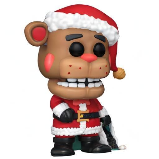 Funko Funko POP! Games: Five Nights at Freddy's (FNAF)- Santa Freddy Fazbear - Collectable Vinyl Figure - Gift Idea - Official Merchandise - for Kids & Adults
