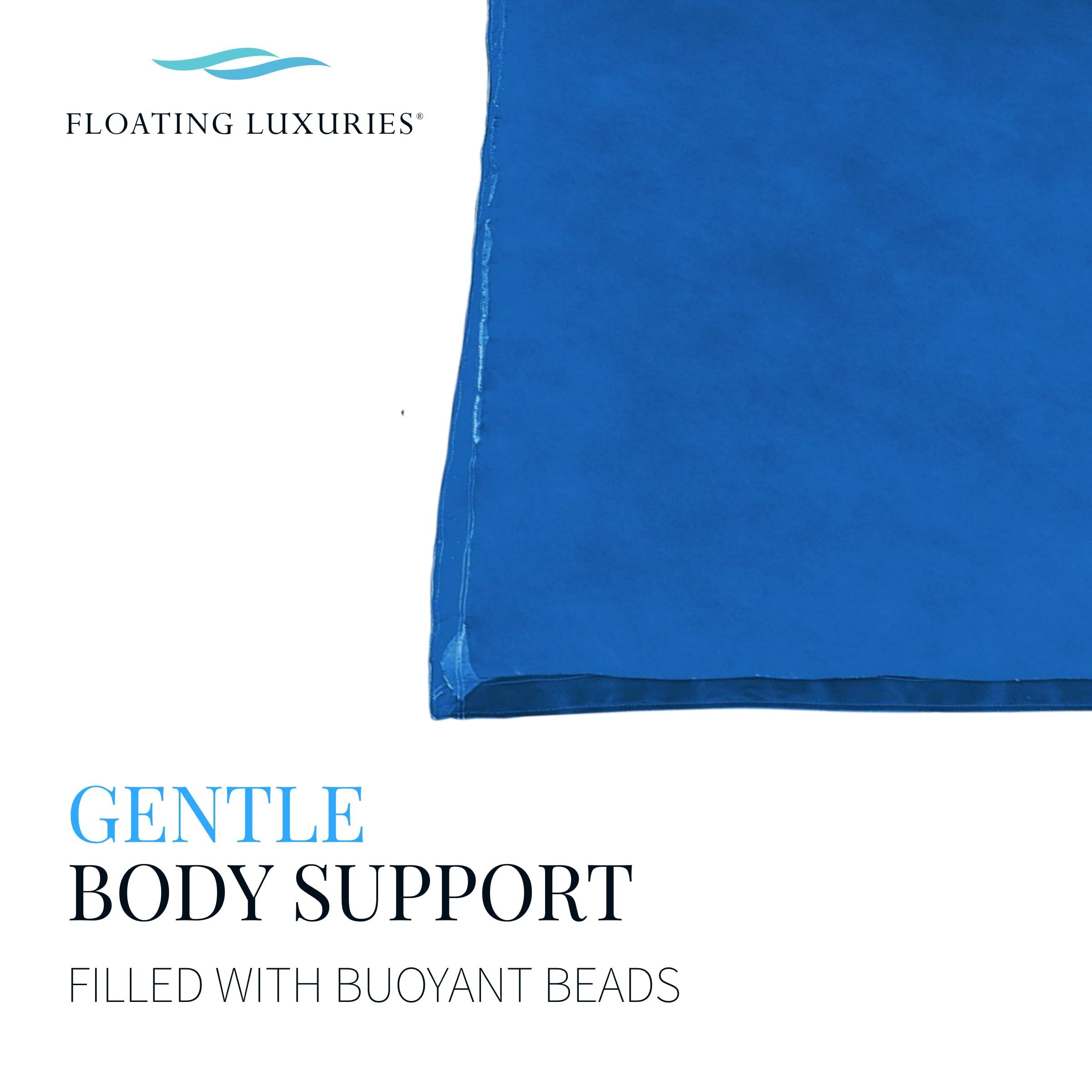 Floating Luxuries King Kai Adult Pool Float, Inflatable Raft, Best Pool Noodles, Pool Floats Adult, Inflatable Lounger, Floaties for Adults, Marine-Grade Fabric, 58in x 72in, Pacific Blue by Floating Luxuries