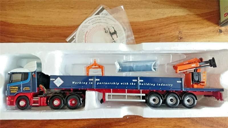 1:50 CORGI SCANIA トレーラー Corgi for Scania Dropside Crane Trailer IAN Hobby-Ace