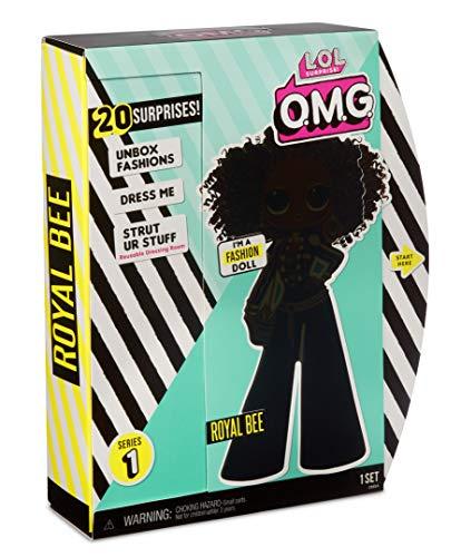 L.O.L. Surprise! L.O.L. Surprise! O.M.G. Royal Bee Fashion Doll with 20 Surprises
