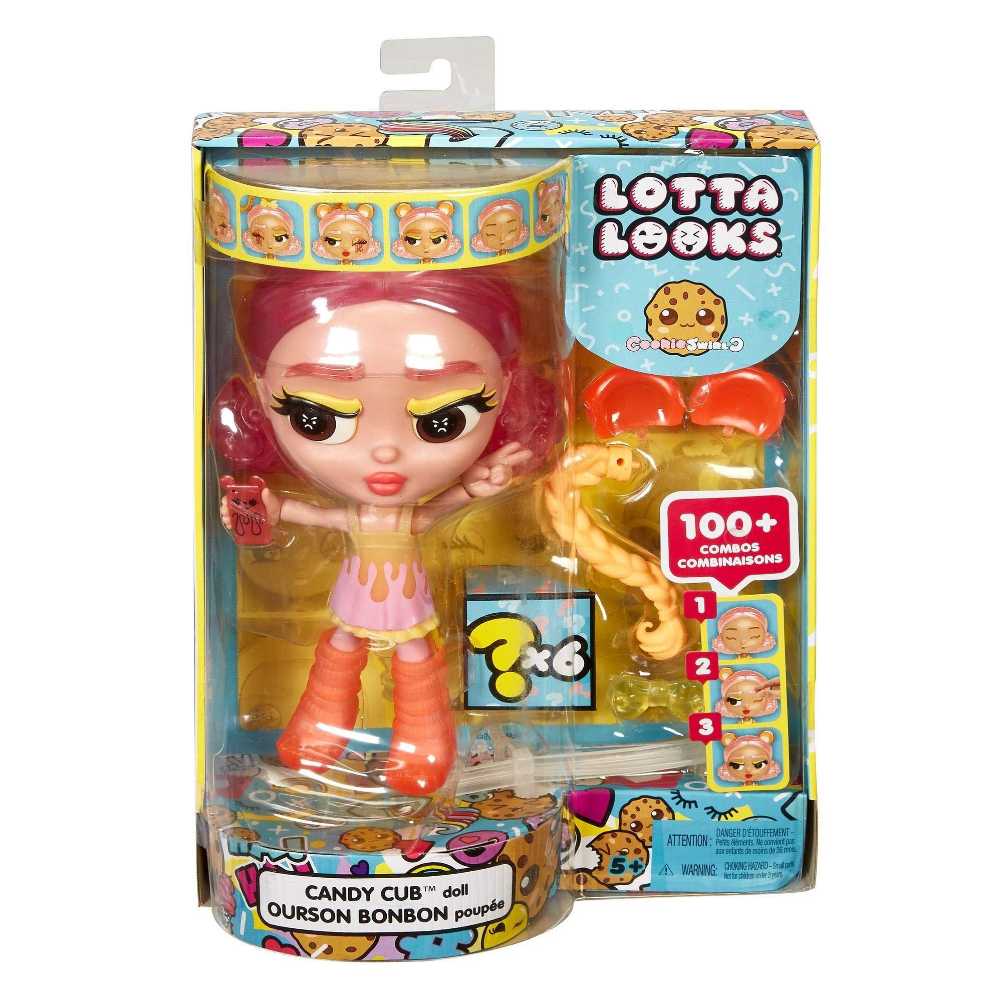 Lotta Looks Lotta Looks Cookie Swirl Candy Cub Doll