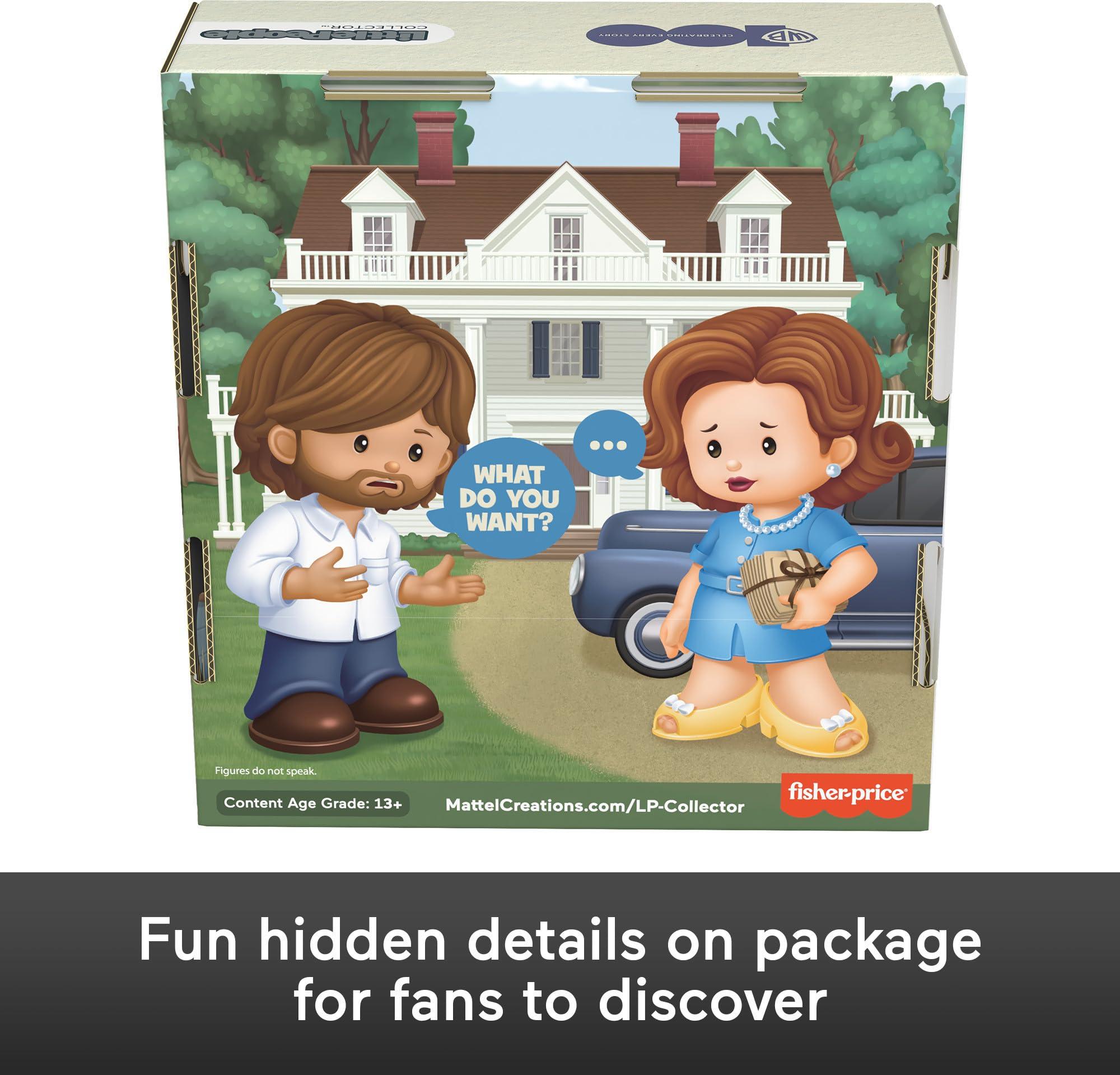 LittlePeople Collector Little People Collector The Notebook Movie Special Edition Set for Adults & Fans, Allie & Noah Figures in Display Box