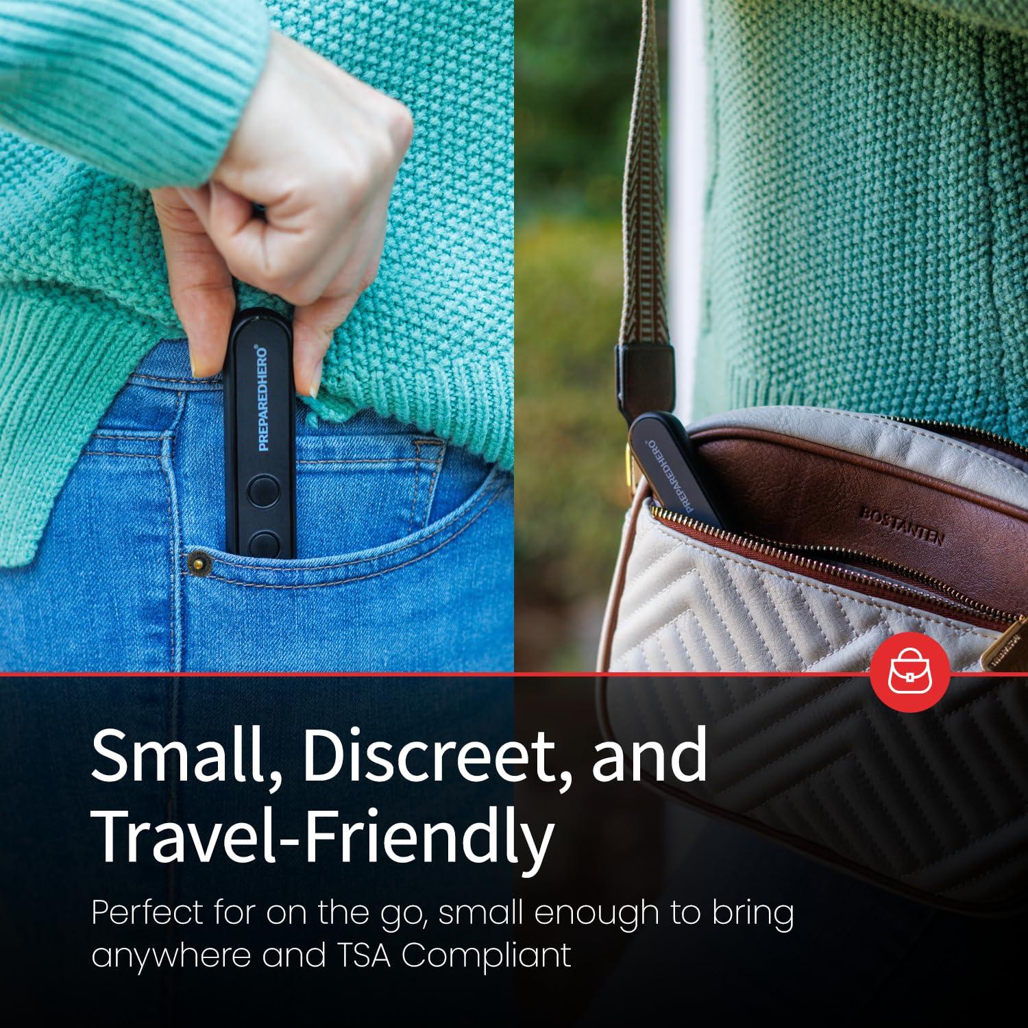 Prepared Hero Prepared Hero Privacy Pen - 4 Pack - Hidden Camera Detector - GPS Tracker Detector - Listening Device Detector - Bug Sweeper - Spy Camera Finder - Hidden Camera Detector for Travel