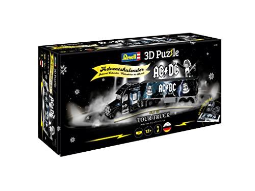 Revell Revell Advent Calendar AC/DC Truck I Model Advent Calendar I Advent Calendar for Young Old I Advent Calendar for Crafts I Advent Calendar for DIY I From 10 Years