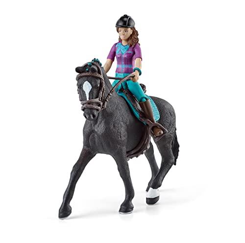 Schleich Schleich Horse Club, 5-Piece Playset, Horse Toys for Girls and Boys Ages 5-12, Lisa and Storm the Horse