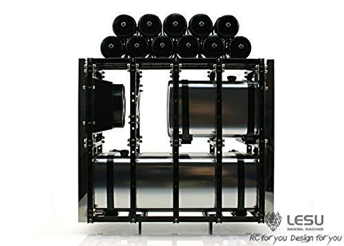 TOUCAN RC HOBBY Lesu Heavy Equipment Metal Shelf for Tmy Scan Rc 1/14 Tractors Truck