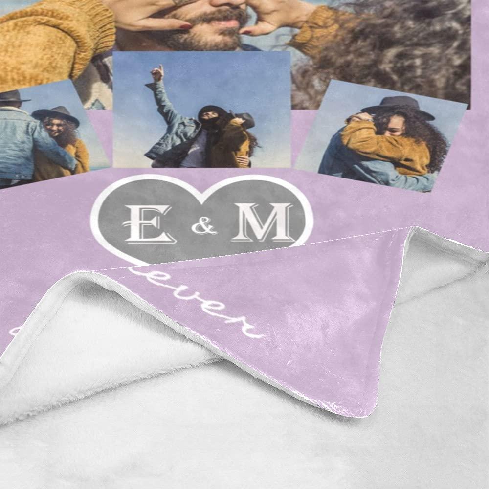 Dr.TOUGH Dr.TOUGH in Loving Memory Photo Blanket Personalized Blankets with Pictures and Name Customized Memorial Blanket Custom Blanket (30 x 40)