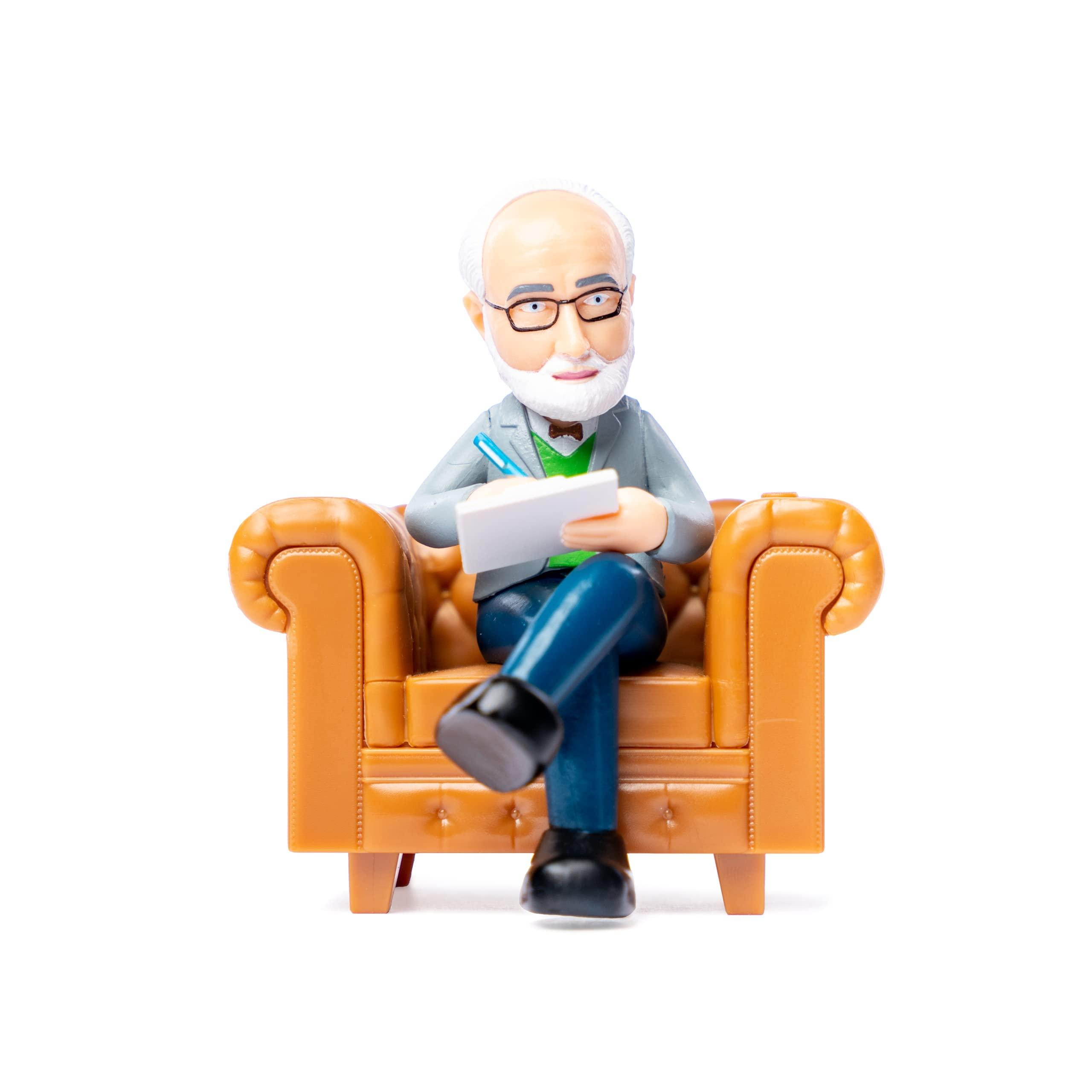 NPW NPW Desktop Therapist, Novelty Prank Gift for Kids & Adults, Funny Sound Machine with 16 Sound Phrases of Emotional Support, Batteries Included