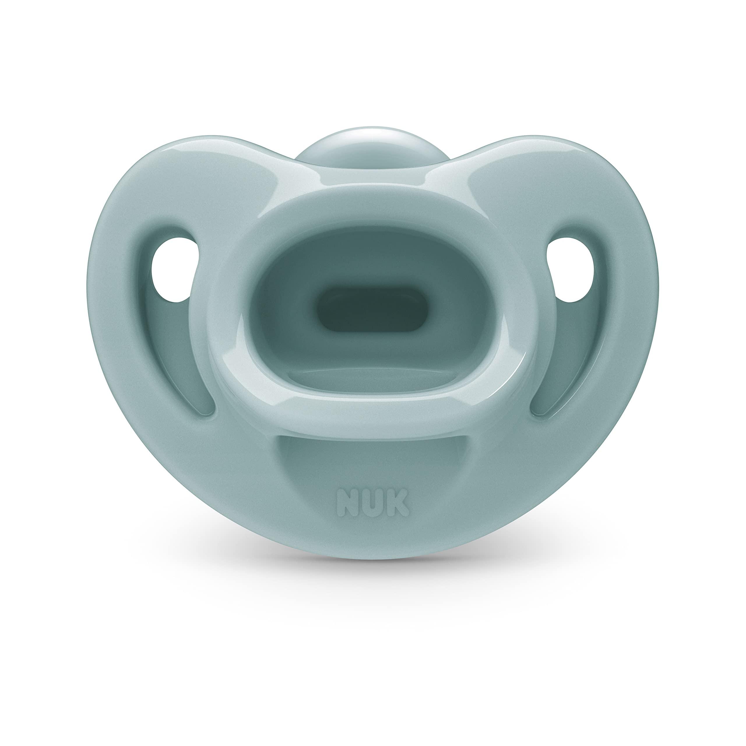 NUK NUK Comfy Orthodontic Pacifiers, Timeless Collection, 6-18 Months, 5 Count
