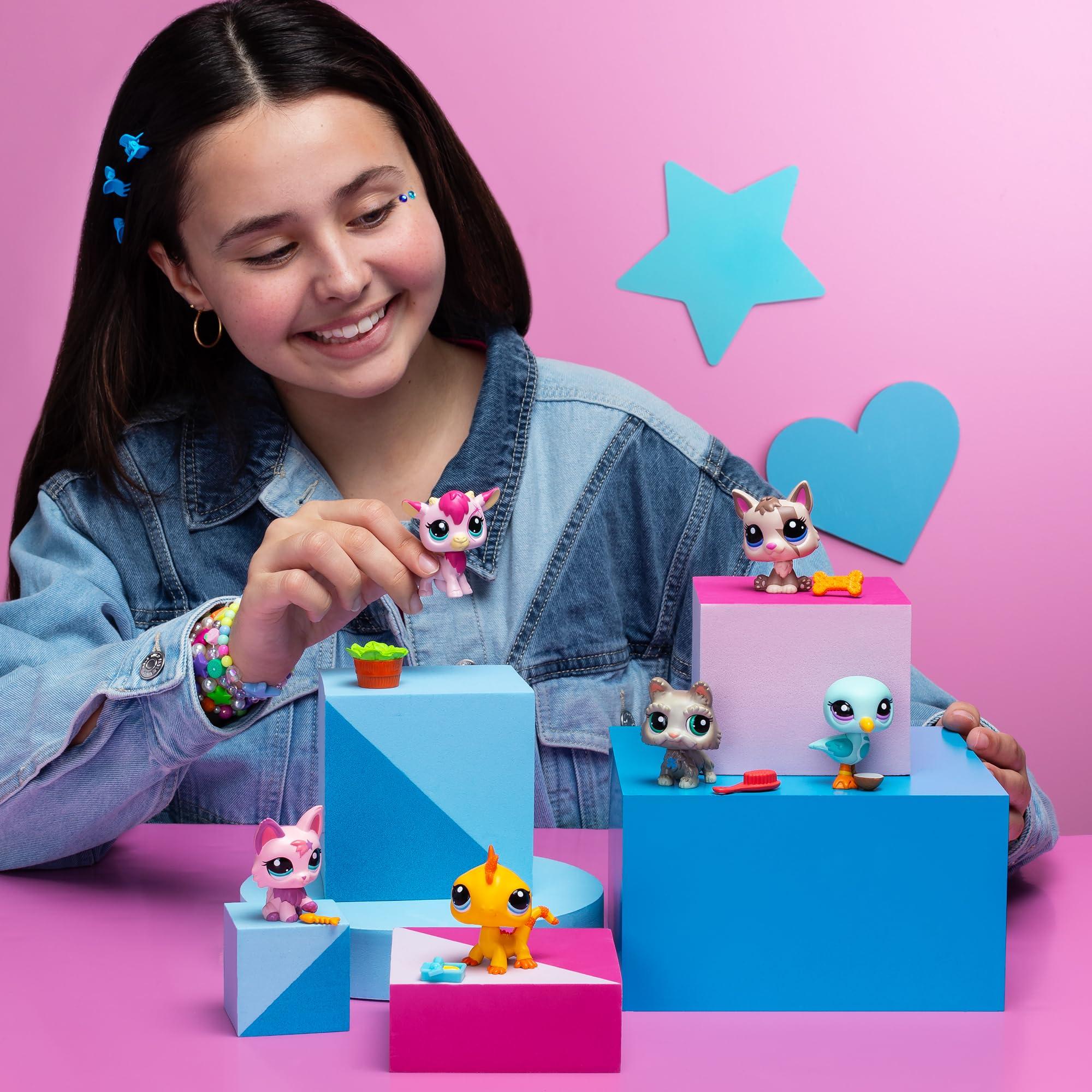 Littlest Pet Shop Littlest Pet Shop - Pet Surprise Three Pack - Series 2 - LPS Gen 7, Authentic Mystery Figures, Surprise Collectible Kidult Toy, Girls, Boys, Kids, Tweens Ages 4+