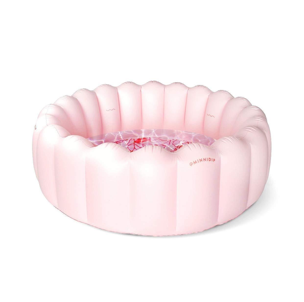 Minnidip MINNIDIP Blushing Palms Inflatable Pool