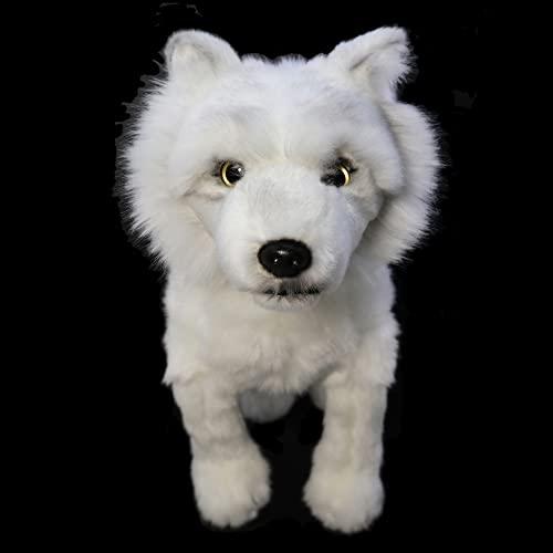 White wolf shop stuffed animal