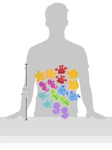 Nuby Nuby 16-Piece Floating Foam Bath Animals Set