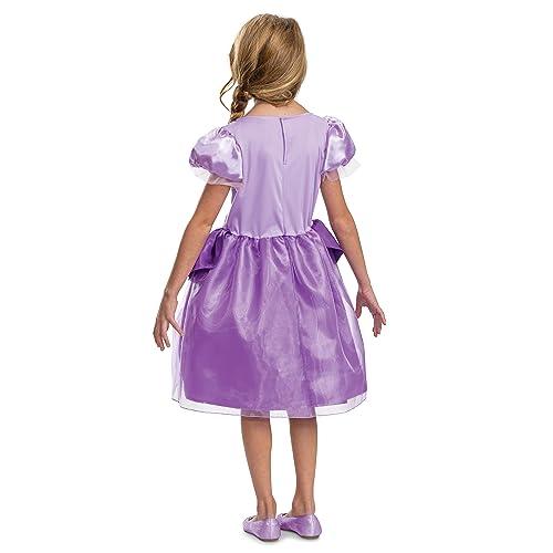Disguise Recycled Blend Rapunzel Costume, Official Disney Tangled Costume, Kids Size (4-6x)
