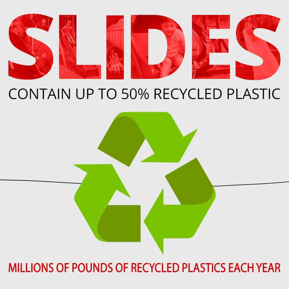 Swing-N-Slide 5 Ft Turbo Tube Slide Green