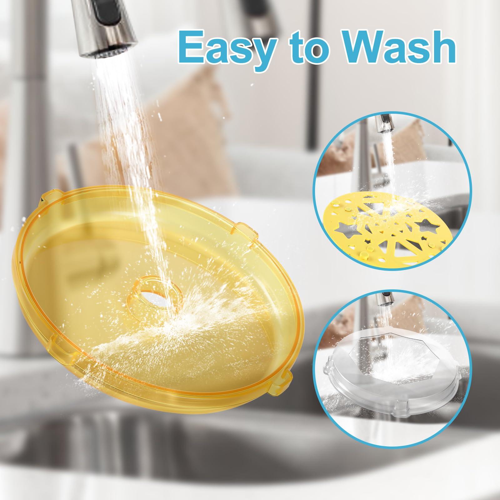 Eofeir Eofeir Paint Spin Art Machine Kit for Kids Stress Reducing Toys for Blue Arts and Crafts Set Gifts with Light & Music for Boys & Girls Ages 4 5 6 8 9 10 12 Flexible Splatter Guard,Easy to Wash