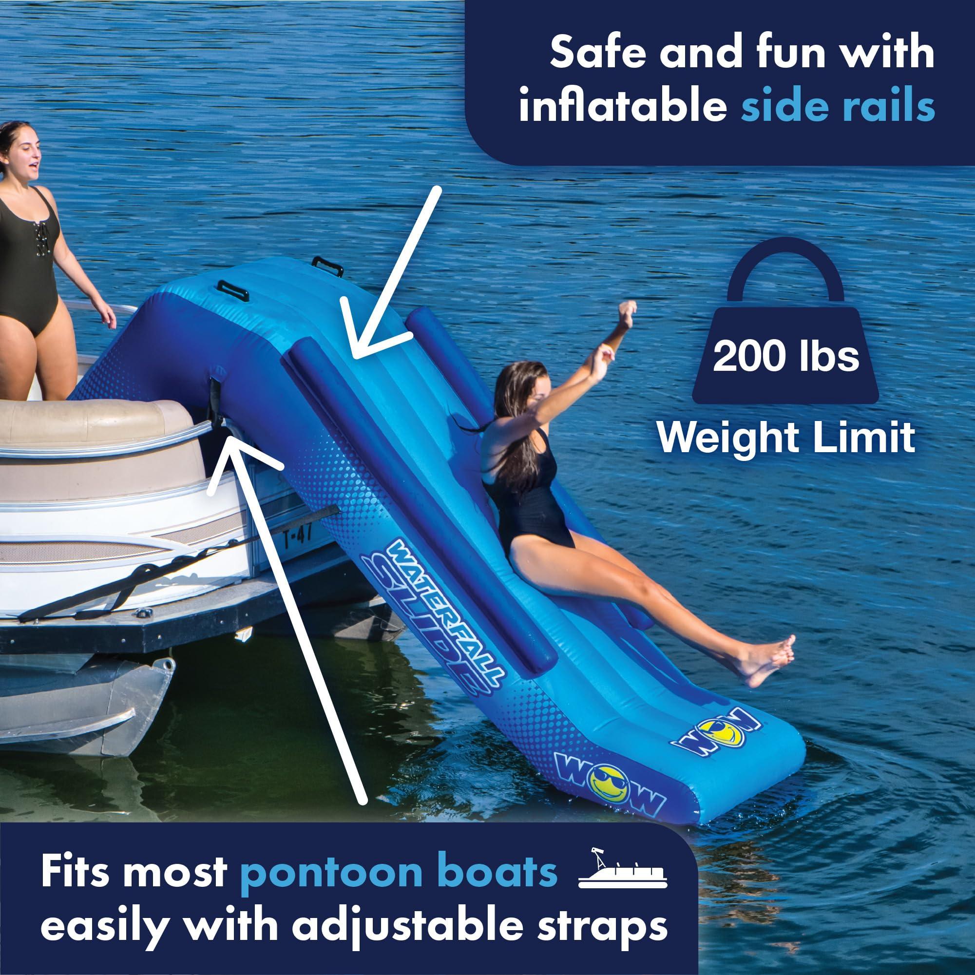 WOW Sports WOW Watersports 21-2070 Pontoon Waterfall Slide