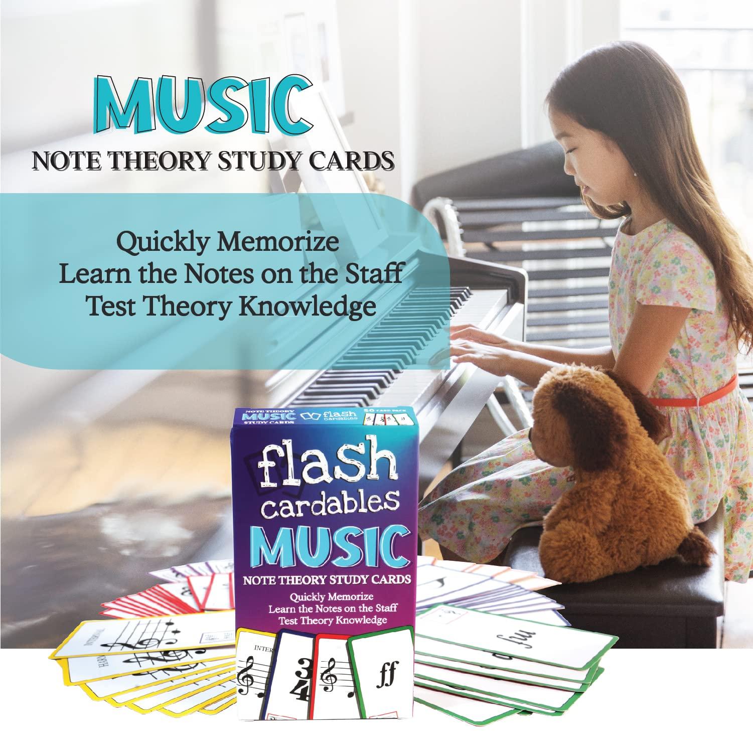 flashcardables Flashcardables Premium Music Flash Cards