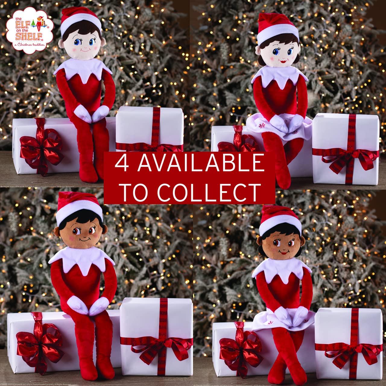 The Elf on the Shelf The Elf on the Shelf Plushee Pals 27 in Huggable Blue Eyed boy,Stuffed Plush Toy