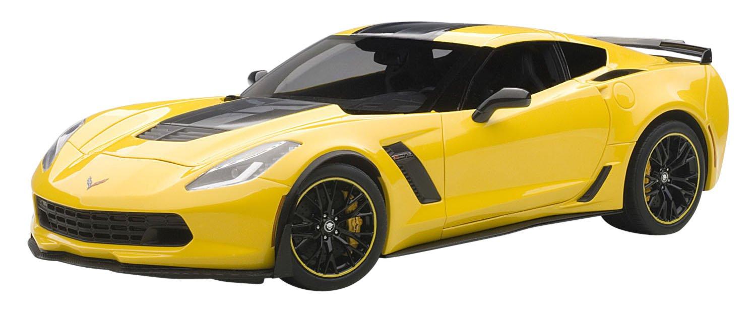 AUTOart Autoart 2016 Chevrolet Corvette C7 Z06 C7R Edition Corvette Racing Yellow 1/18 Model Car